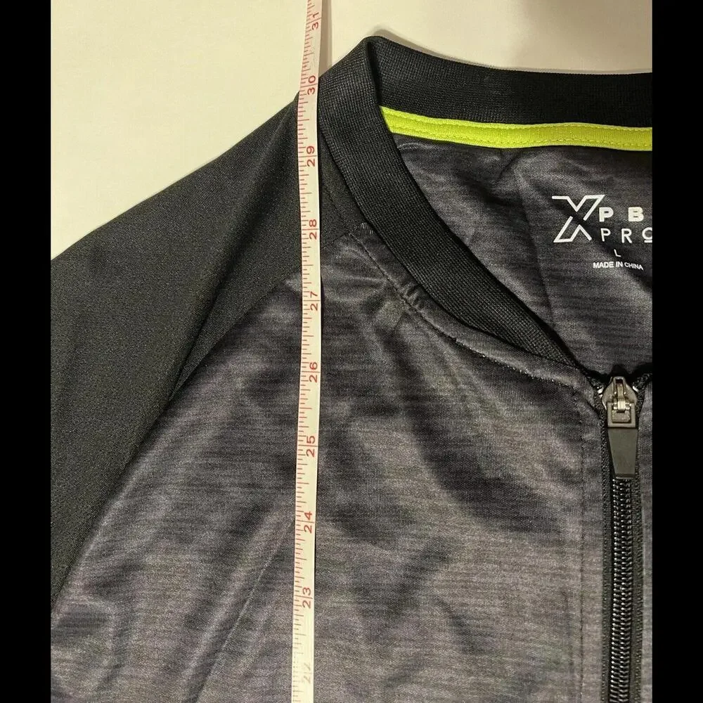 Pbx Pro Men’s Large 1/4 Zip Short Sleeve Tshirt Black - Picture 8 of 12